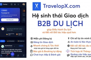 TravelopX - Nền tảng Giao dịch và Vận hành B2B Du lịch